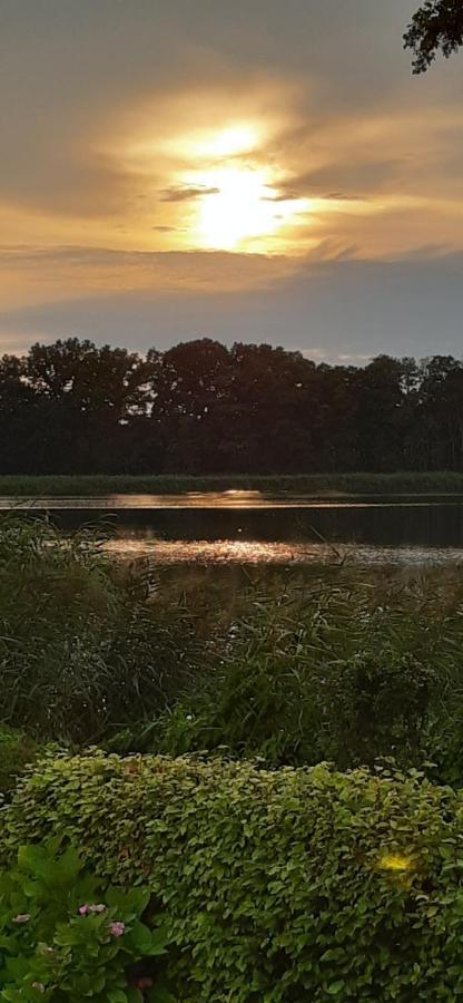 Bungalow Idylle Am See Neuruppin Buitenkant foto