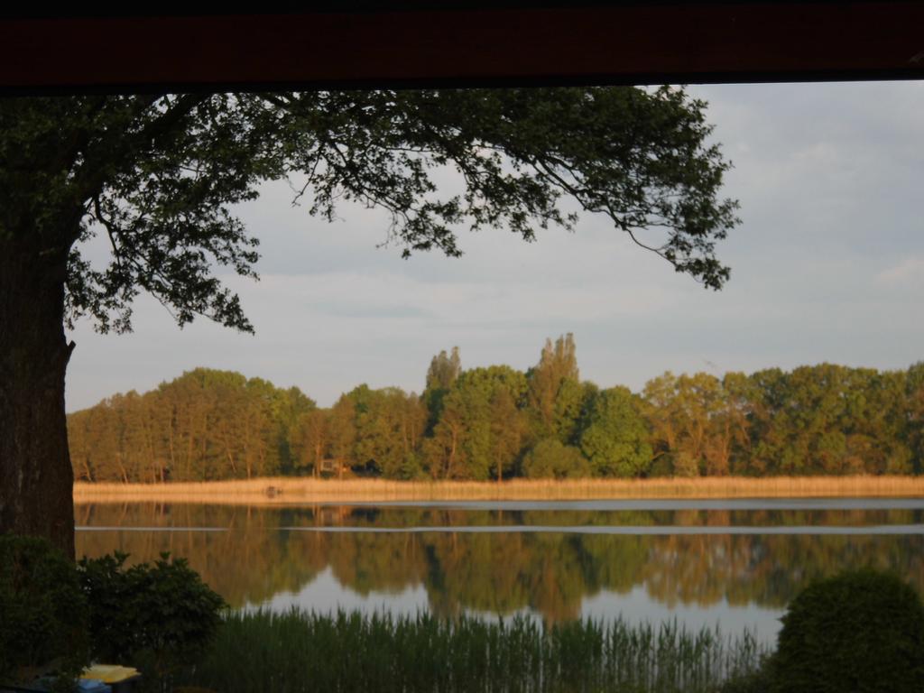 Bungalow Idylle Am See Neuruppin Buitenkant foto
